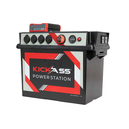 KickAss Battery Box With DCDC Charger - 20A