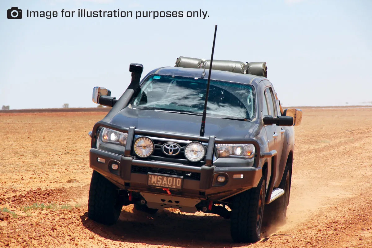 MSA Towing Mirrors, LC70-79 LANDCRUISER-BLACK. 1984-CURRENT. MANUAL, BIG BASE (NO INDICATORS) Default Title