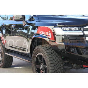 M'z SPEED Flares (35mm) for Toyota Landcruiser 300 Series, 2021-On, ABS, Unpainted