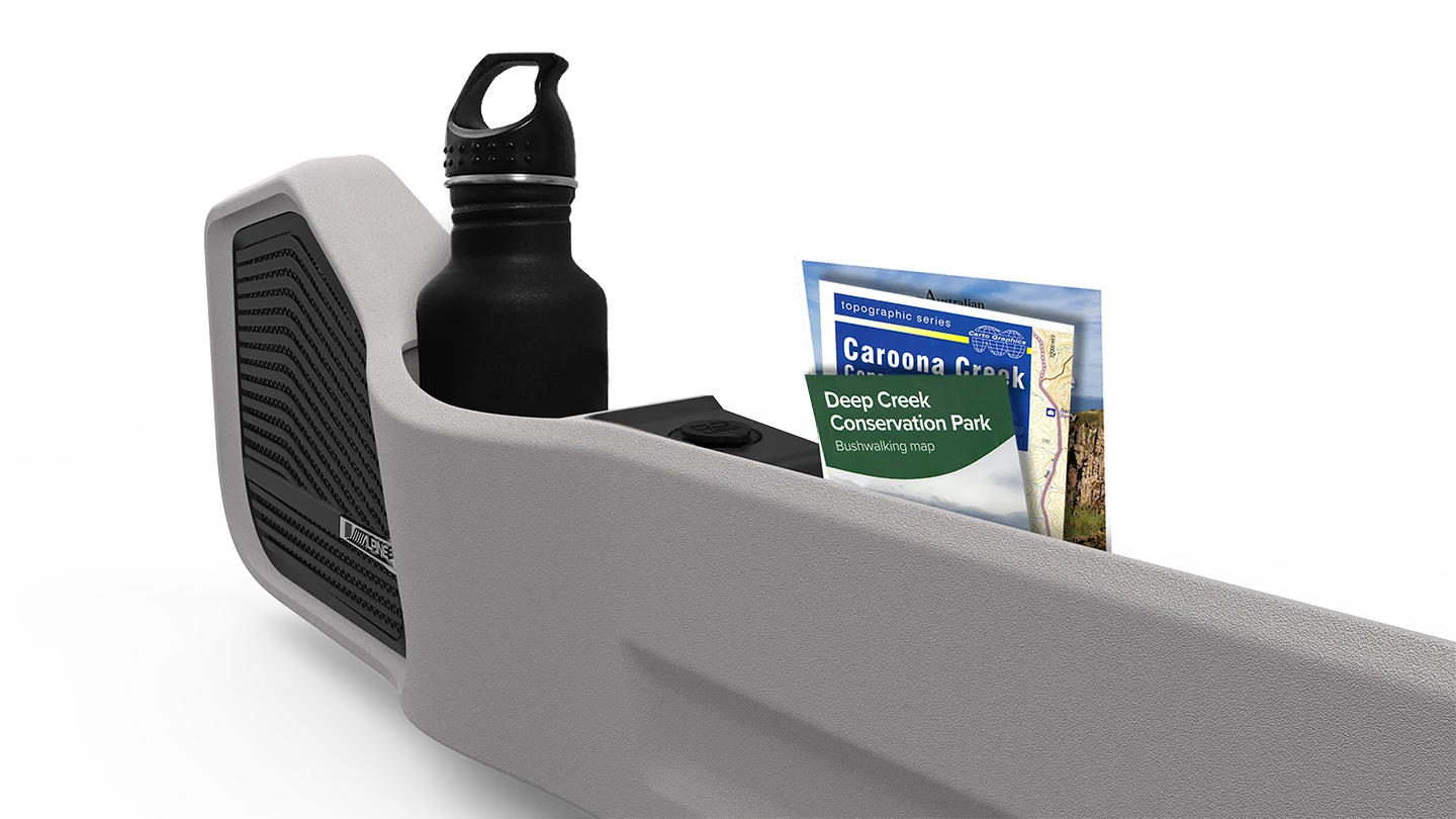 Alpine R2-Series Premium Speaker System with Door Pods for LandCruiser 70 Series Single-Cab