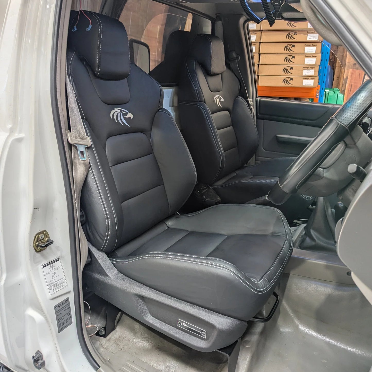 Huracan Fabrication GU Patrol Seat Rail Adapters