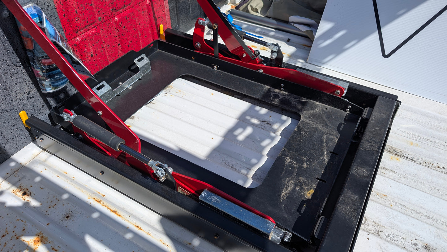 RUSTY - Clearview Easy Slide ES-150 Plus, Tray Size: 460x738mm, 180kg