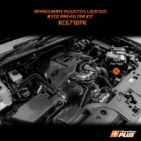 Direction Plus Ryco Pre-Filter Kit NEXT-GEN RANGER / EVEREST 4cyl & 6cyl (RC671DPK)
