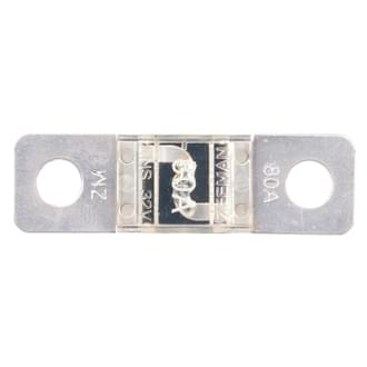 Midi Bolt Down Fuse 80A White 2 Pack 5.5mm Bolt Hole