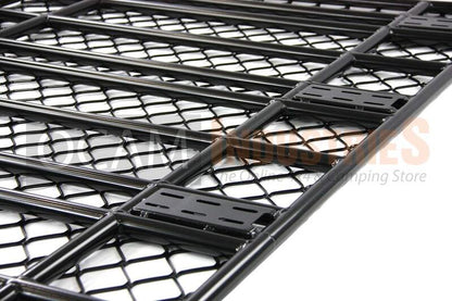 Aluminium Flat Roof Rack For Toyota Landcruiser 200 Series 1.8M, With Mesh, Platform