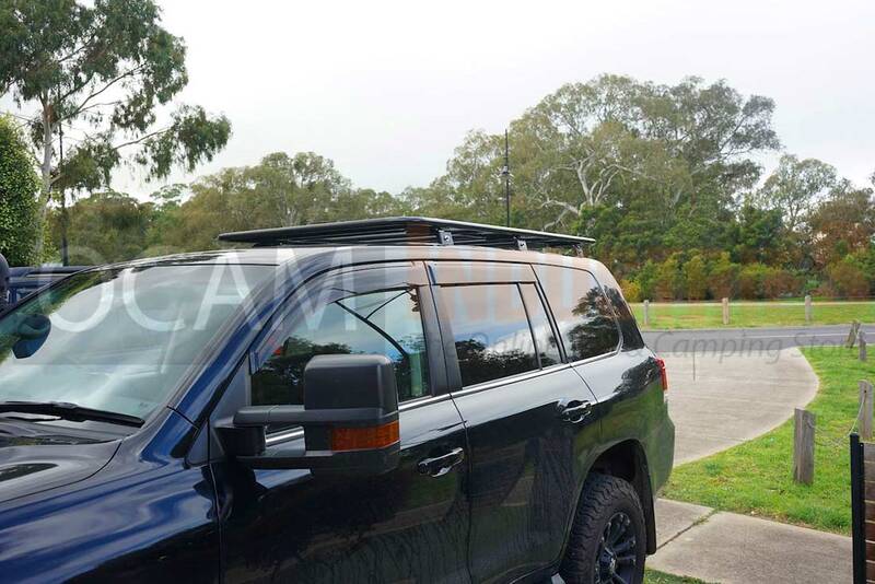 Aluminium Flat Roof Rack For Toyota Landcruiser 200 Series 1.8M, With Mesh, Platform