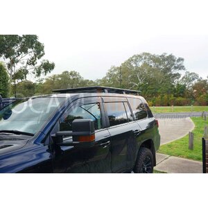 Aluminium Flat Roof Rack For Toyota Landcruiser 200 Series 1.8M, With Mesh, Platform