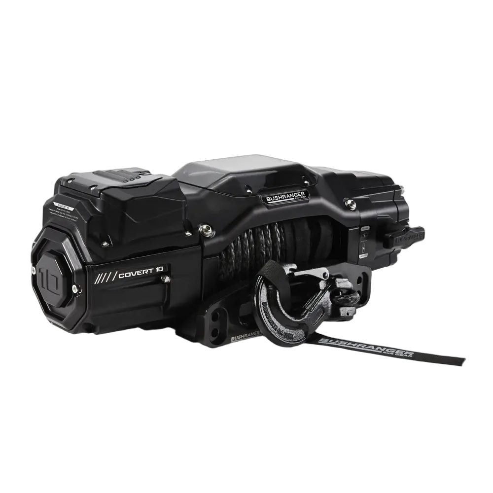 Bushranger Covert 10,000LB Winch with Synthetic Rope