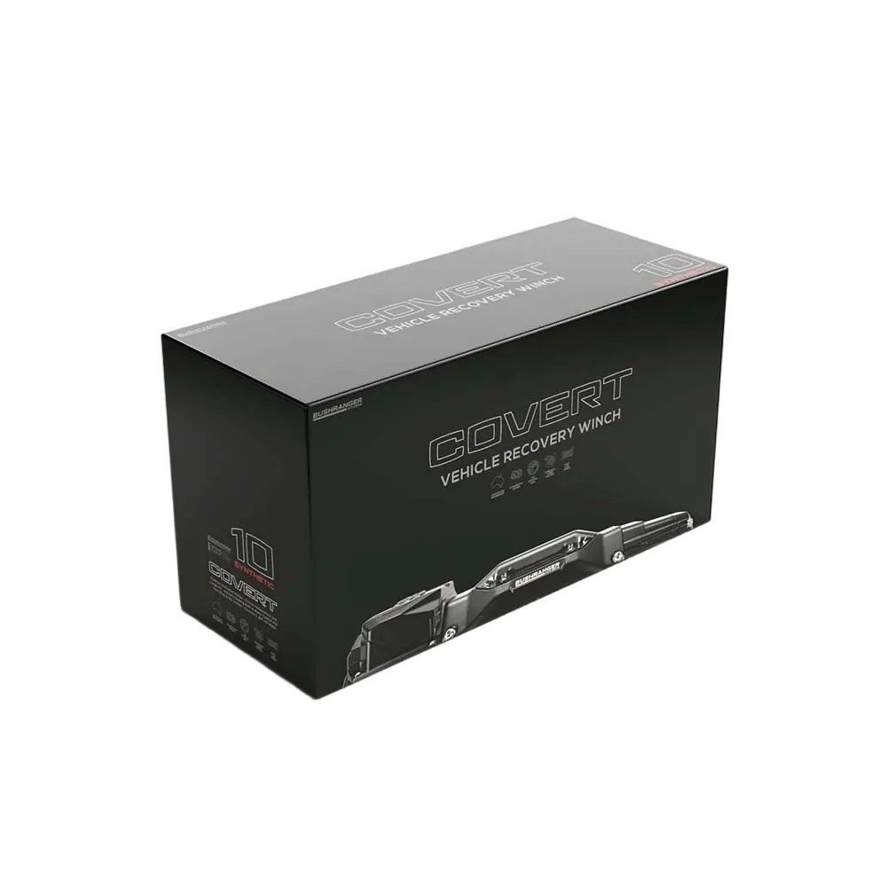 Bushranger Covert 10,000LB Winch with Synthetic Rope