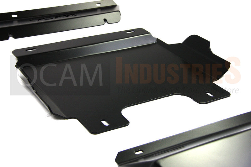 OCAM OCAM Steel Bash Plate For Toyota Hilux N80 SR SR5 2015-Current, 4mm, Black