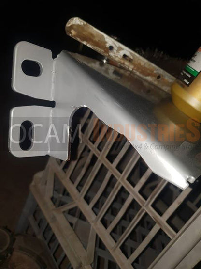 OCAM Steel Bash Plates For Nissan Patrol GQ GU - 4mm Steel in Black