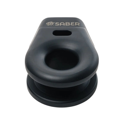 Saber Offroad 6061 Aluminium Spliced Winch Thimble Cerakote Black