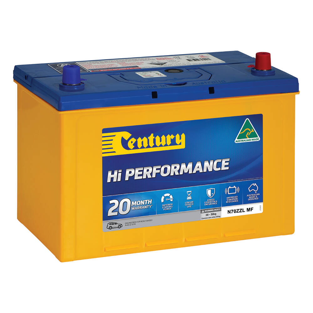 Century Hi Performance 4WD Battery N70ZZL MF