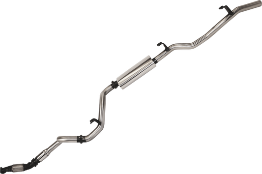 Manta Exhaust 3" Full Exhaust fits Landcruiser VDJ78 Troop Carrier Resonator