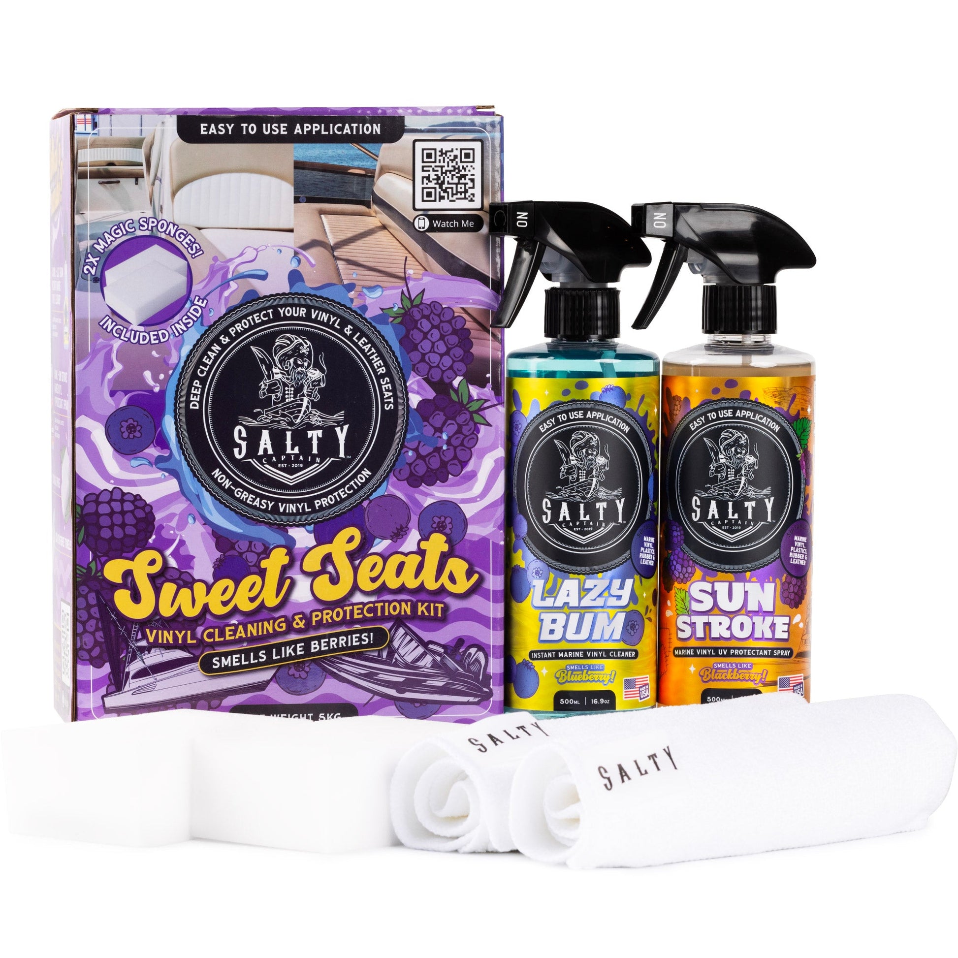 Salty Captain Sweet Seats - Vinyl Cleaning Kit