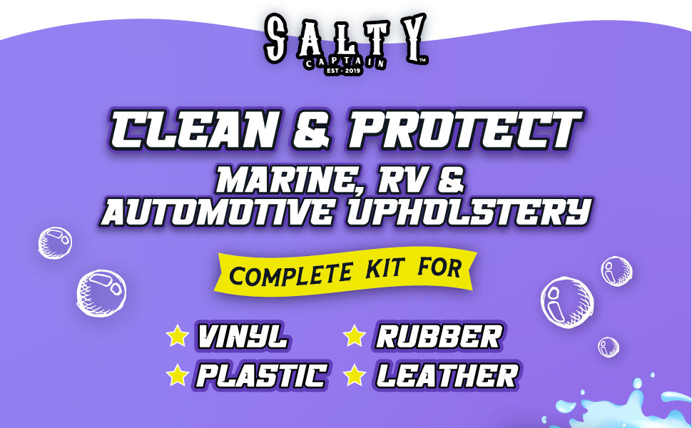 Salty Captain Sweet Seats - Vinyl Cleaning Kit