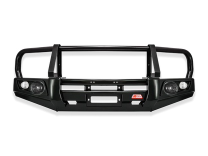 MCC 4x4 Hilux 2026-On (9th Gen) 707-02 Falcon Bull Bar Black A-Frame Package (LED Foglight)