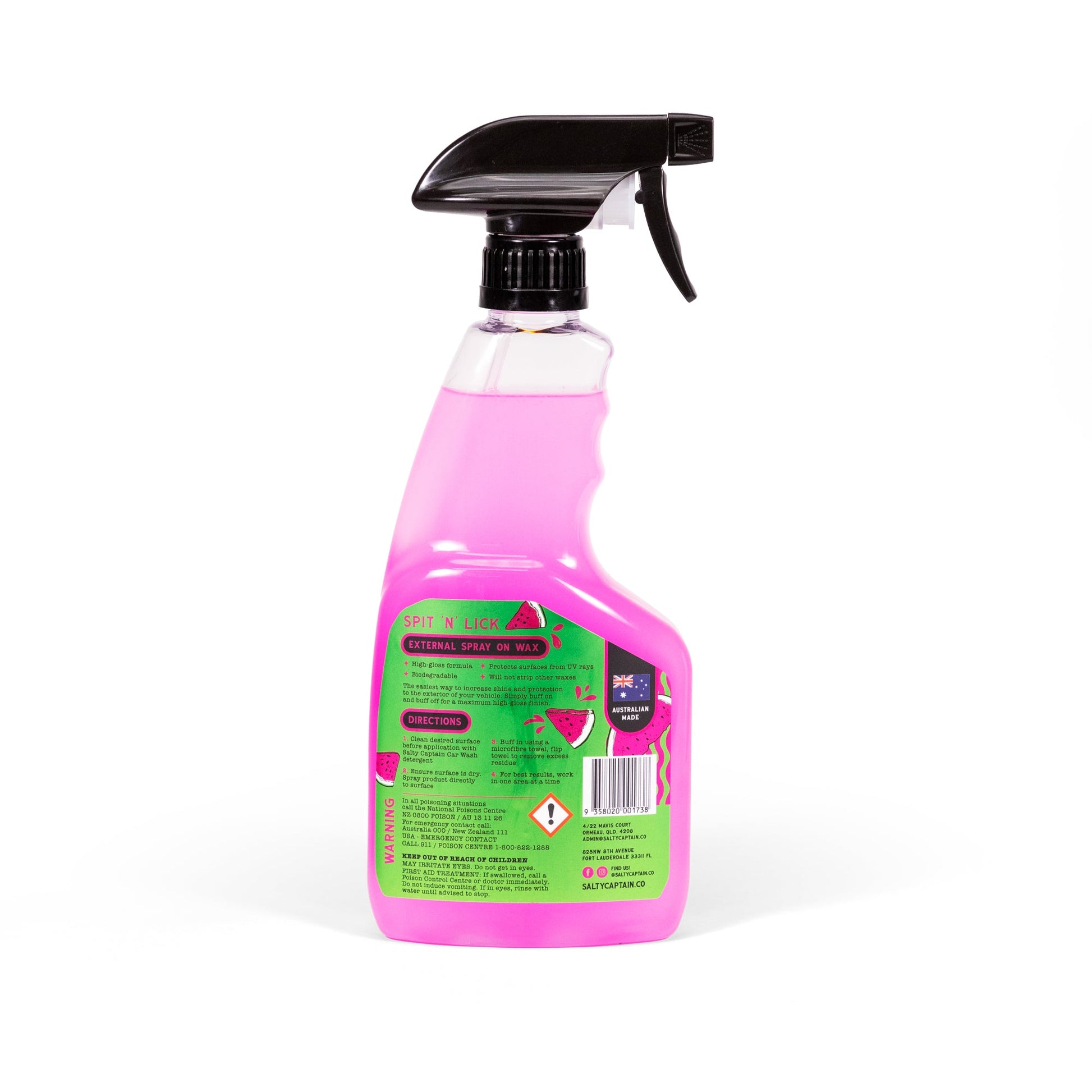 Salty Captain Spit 'n' Lick - Spray Wax 500ML Default Title