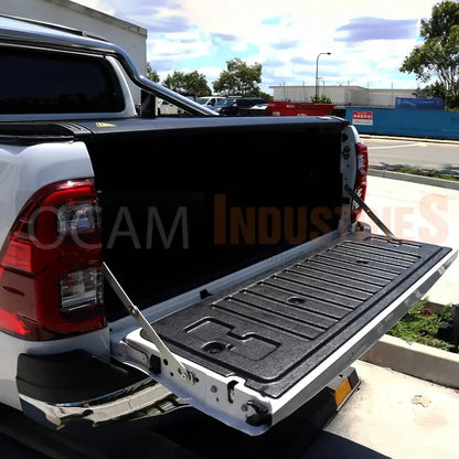 Retractable Tonneau Roll Cover For Toyota Hilux N80 SR5 2015-On, Dual Cab, Electric Roller Shutter