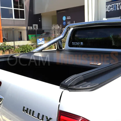 Retractable Tonneau Roll Cover For Toyota Hilux N80 SR5 2015-On, Dual Cab, Electric Roller Shutter