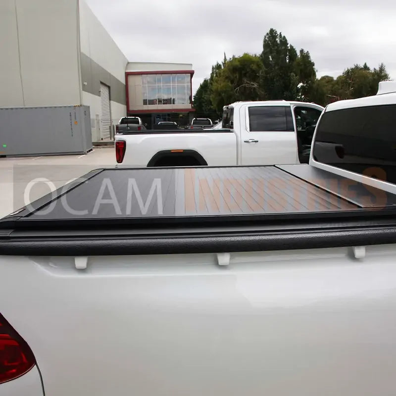 Retractable Tonneau Roll Cover For Toyota Hilux N80 SR5 2015-On, Dual Cab, Electric Roller Shutter