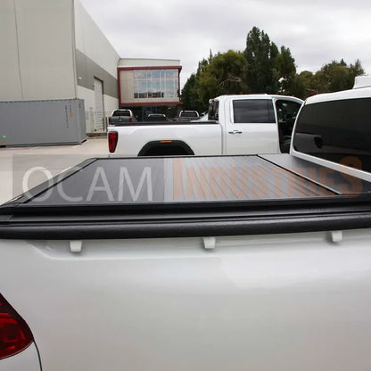 Retractable Tonneau Roll Cover For Toyota Hilux N80 SR5 2015-On, Dual Cab, Electric Roller Shutter