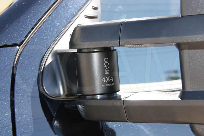OCAM Extendable Towing Mirrors For Holden Colorado RG 2012+ Black Electric