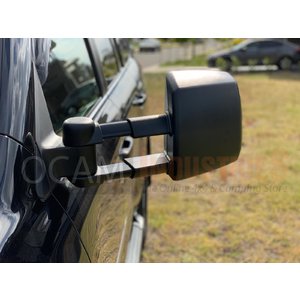 OCAM TM3 Towing Mirrors For Toyota Prado 150 Series, Black, Smoke Indicators, Electric