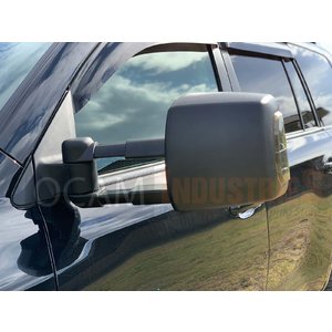 OCAM TM3 Towing Mirrors For Toyota Prado 150 Series, Black, Smoke Indicators, Electric