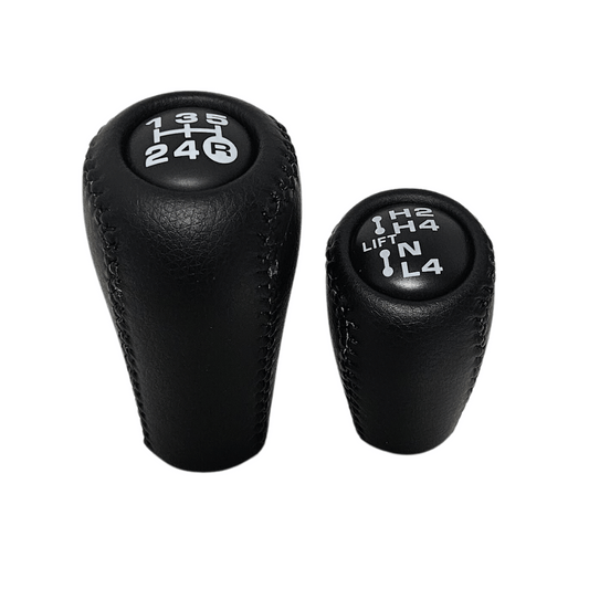 The Cruiser Store Leather Gear Knobs - Suitable for use with 70 Series LandCruiser