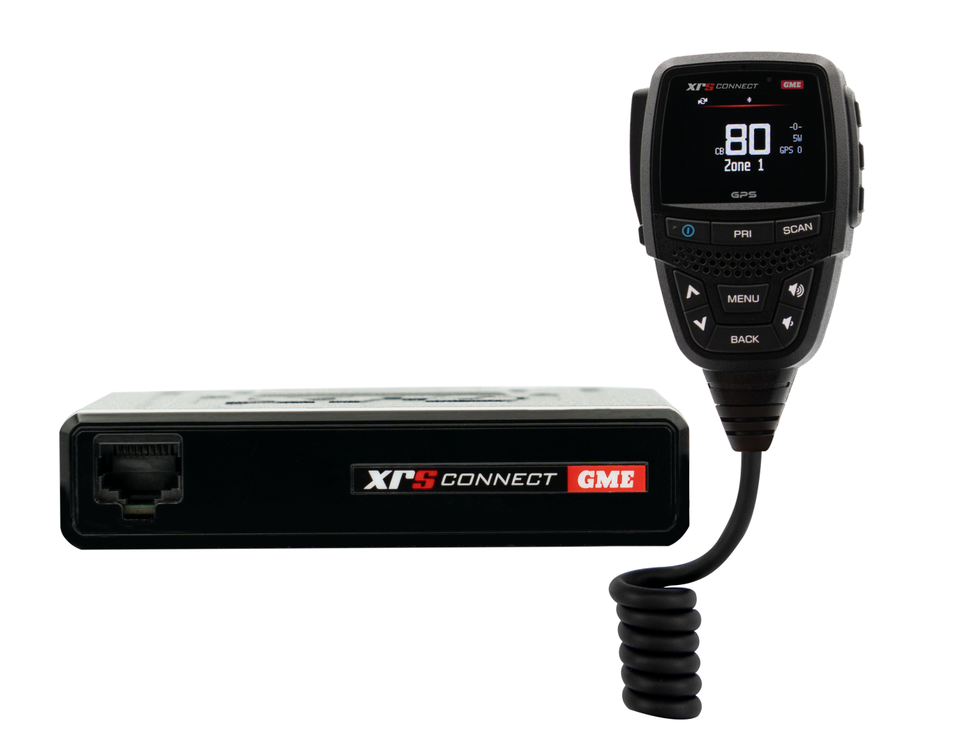 XRS-335COB - Super Compact UHF CB Radio with AE4707B Medium Duty Antenna