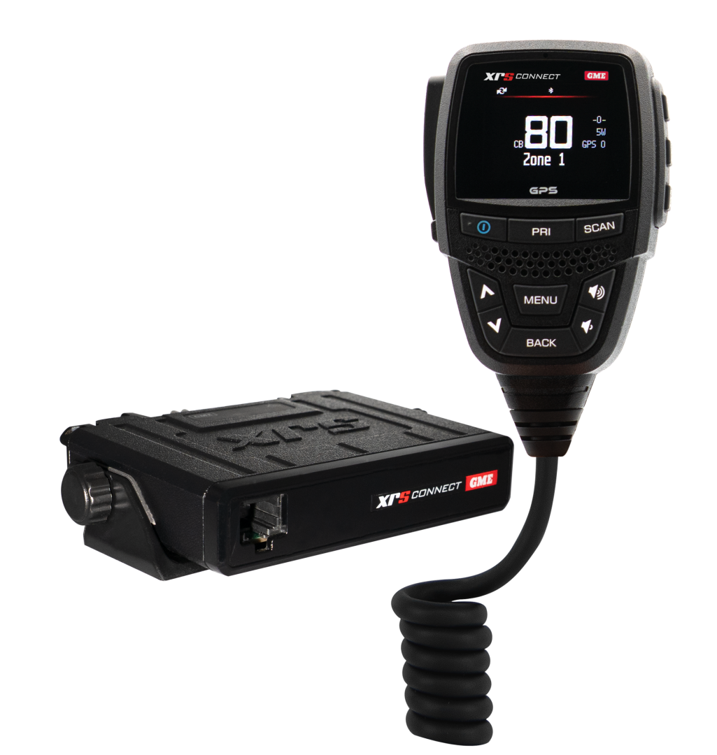 XRS-335COB - Super Compact UHF CB Radio with AE4707B Medium Duty Antenna