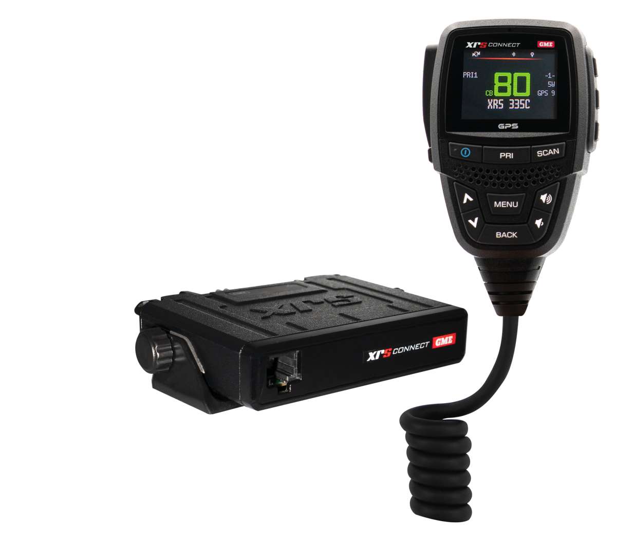 GME XRS™ Connect Super Compact UHF CB Radio