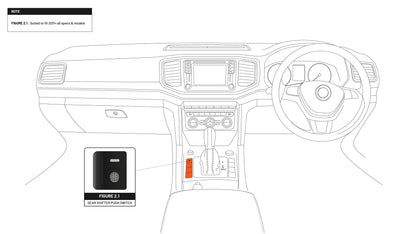 Gear Shifter Switch to suit Amarok (Spot Lights) - View 6