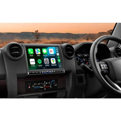 Alpine i905-LC70-24 9" Wireless Apple CarPlay & Android Auto Head Unit (LandCruiser 70 Series 2024+)