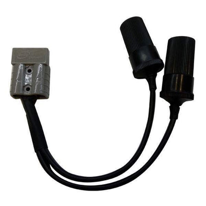 Anderson Connector to 2x Cigarette Sockets