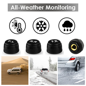 4WD Central External Tyre Pressure Monitoring System (TPMS)