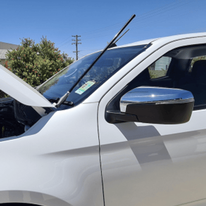 GMF UHF Antenna Bonnet Bracket suit D-MAX/MUX 2021-on Passengers Side