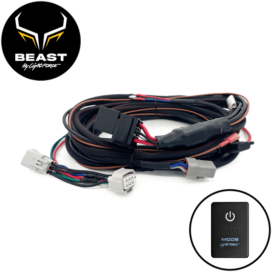 BEAST Driving Light Wiring Harness to suit Mazda BT50 3rd Gen & Isuzu D-Max 3rd Gen