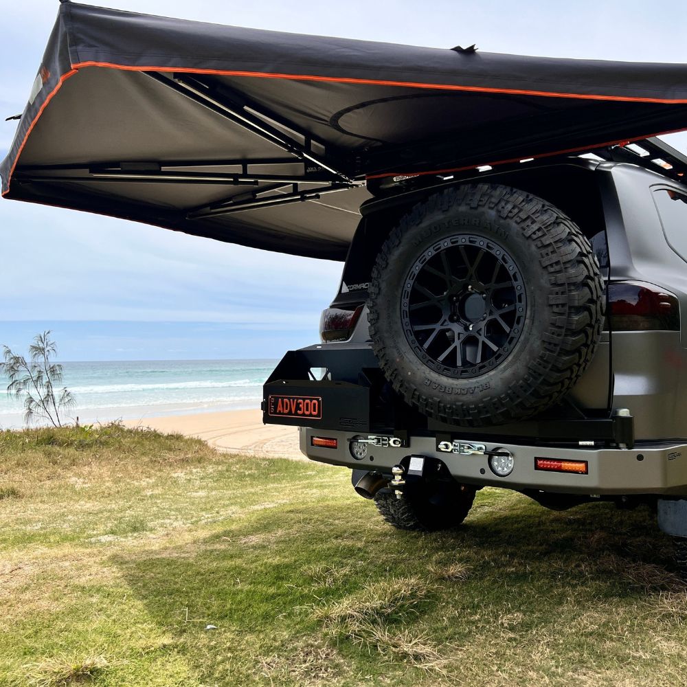 Boss Shadow 270XL Awning With Zip Rooftop Tent Entry