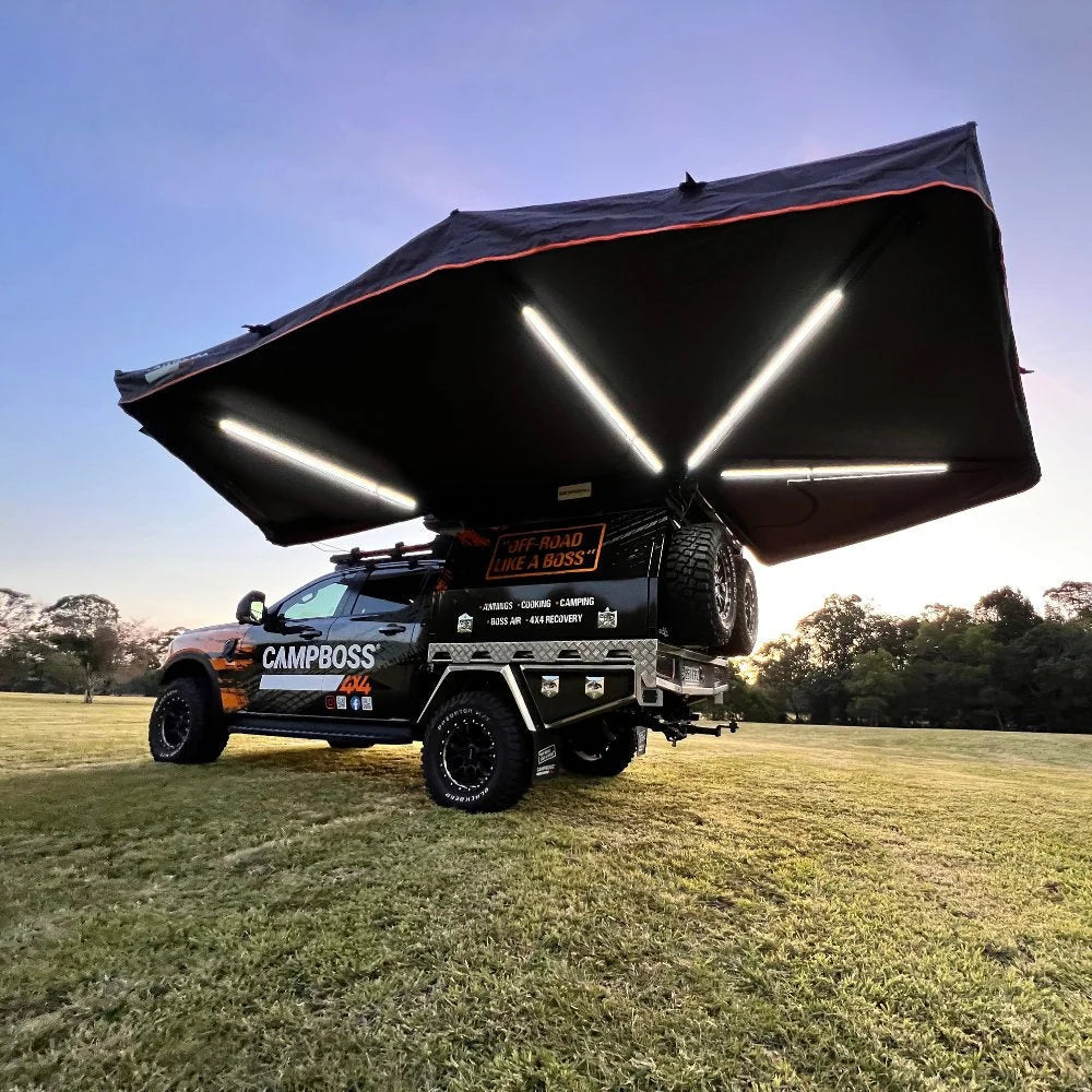 CampBoss Shadow 270XL Freestanding Awning With RTT Access