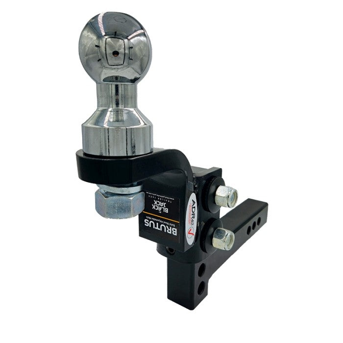 Black Jack Brutus Adjustable Tow Hitch - 4500kg - 210mm Drop - 70mm Ball