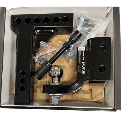 Black Jack Brutus Adjustable Tow Hitch - 4500kg - 210mm Drop - 70mm Ball