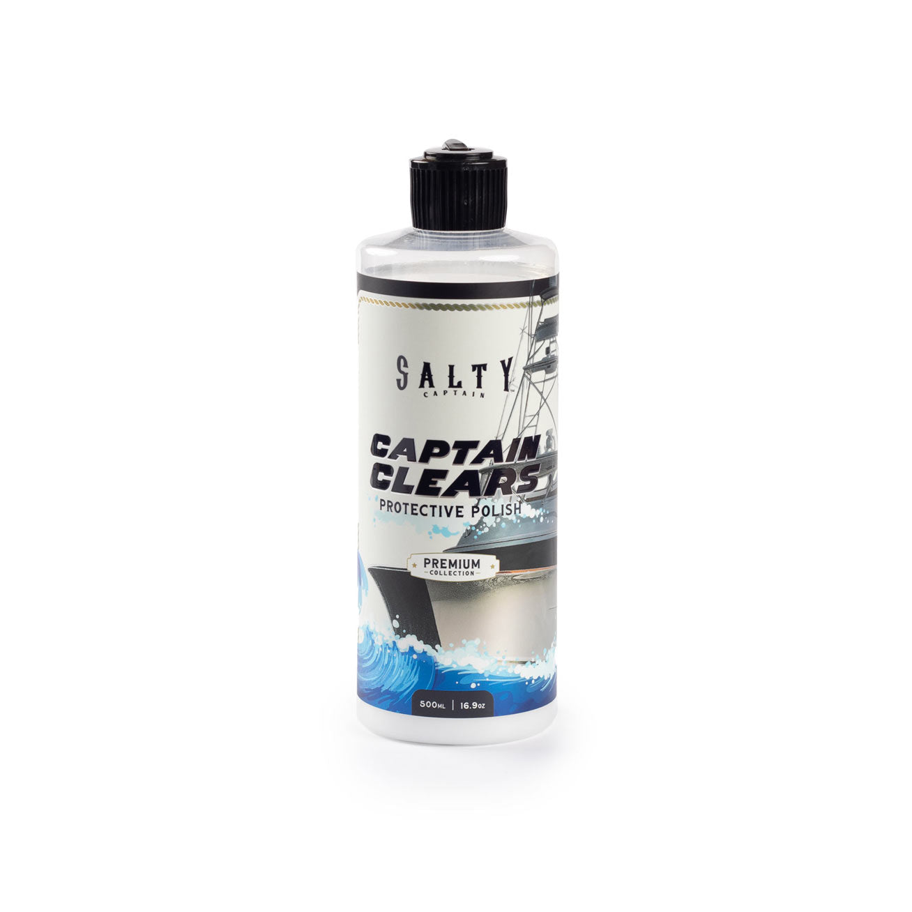 Salty Captain Captain Clears Polish 500ML