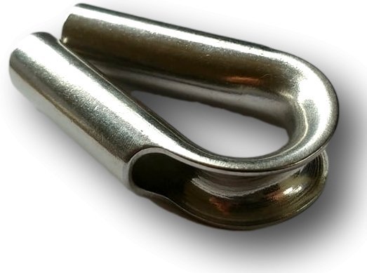 Carbon Offroad Stainless Rope Thimble Suits 10-12mm Synthetic Rope