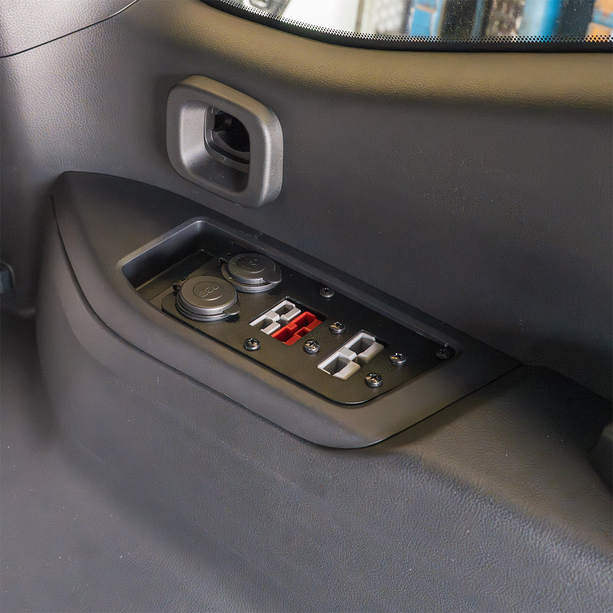 TLR Products Electrical Socket Mount - Toyota Landcruiser 300 series - Rear Cupholder