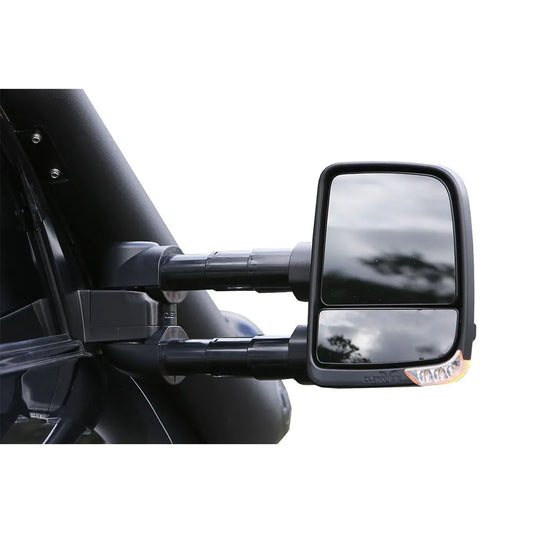 Clearview Towing Mirrors [Next Gen, Pair, Power-Fold, BSM, Indicators, Electric, Black] - Isuzu D-Max MY21 on, Isuzu MU-X MY21 on, Mazda BT-50 TF Series Jul 2020 on