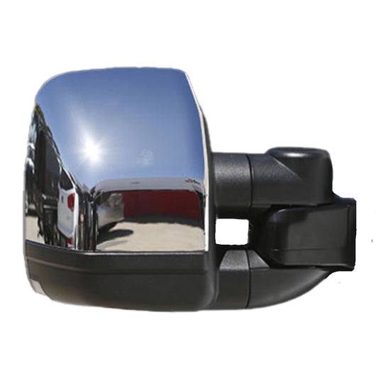 Clearview Towing Mirrors [Next Gen, Pair, Electric, Raw] - Toyota HiLux 2015 on, Toyota Fortuner