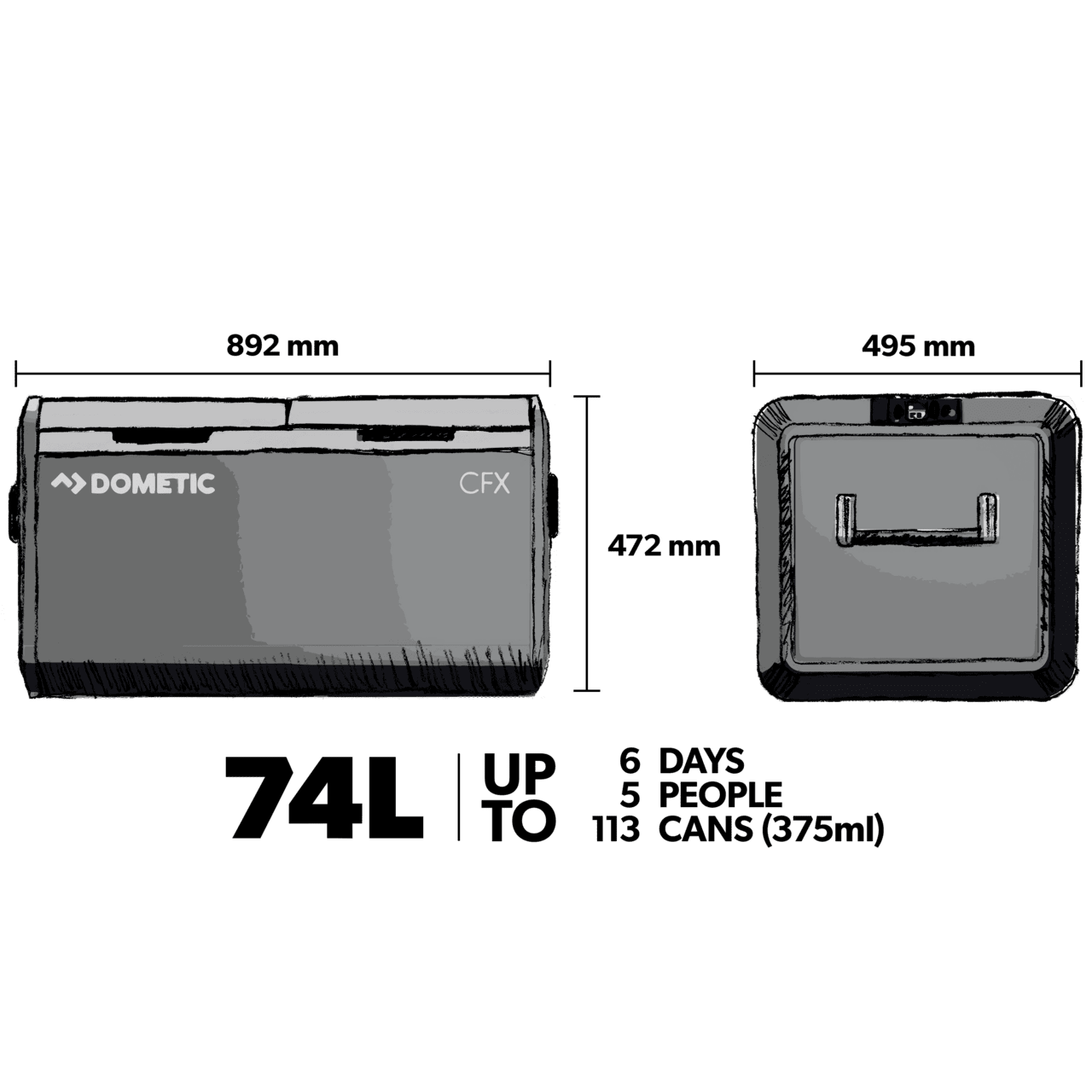 Dometic Dometic CFX3 75DZ