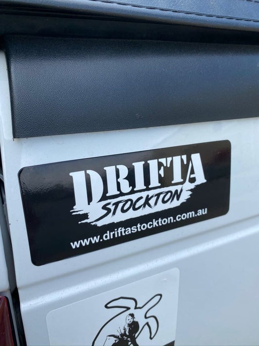 Drifta Stockton - Drifta Stockton Car Sticker -